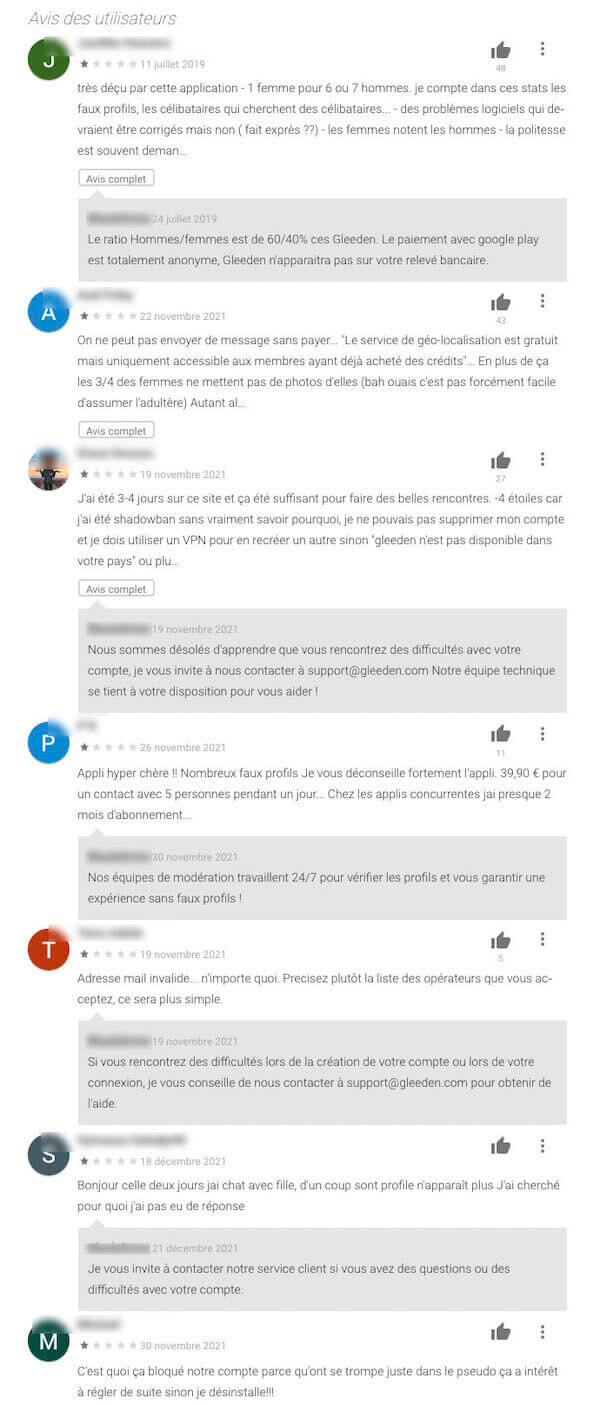 avis site de rencontre gleeden