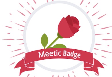 logo badge meetic