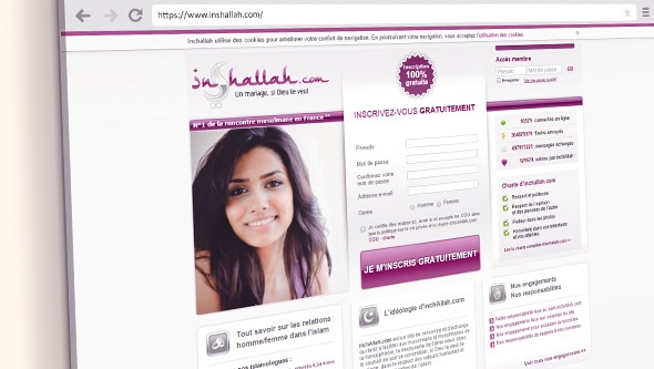 Inshallah avis : notre opinion et test de ce site pour célibataires musulmans