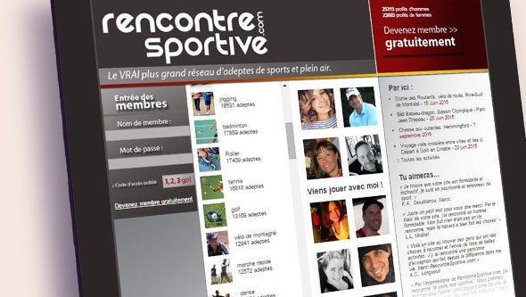 interface rencontre sportive